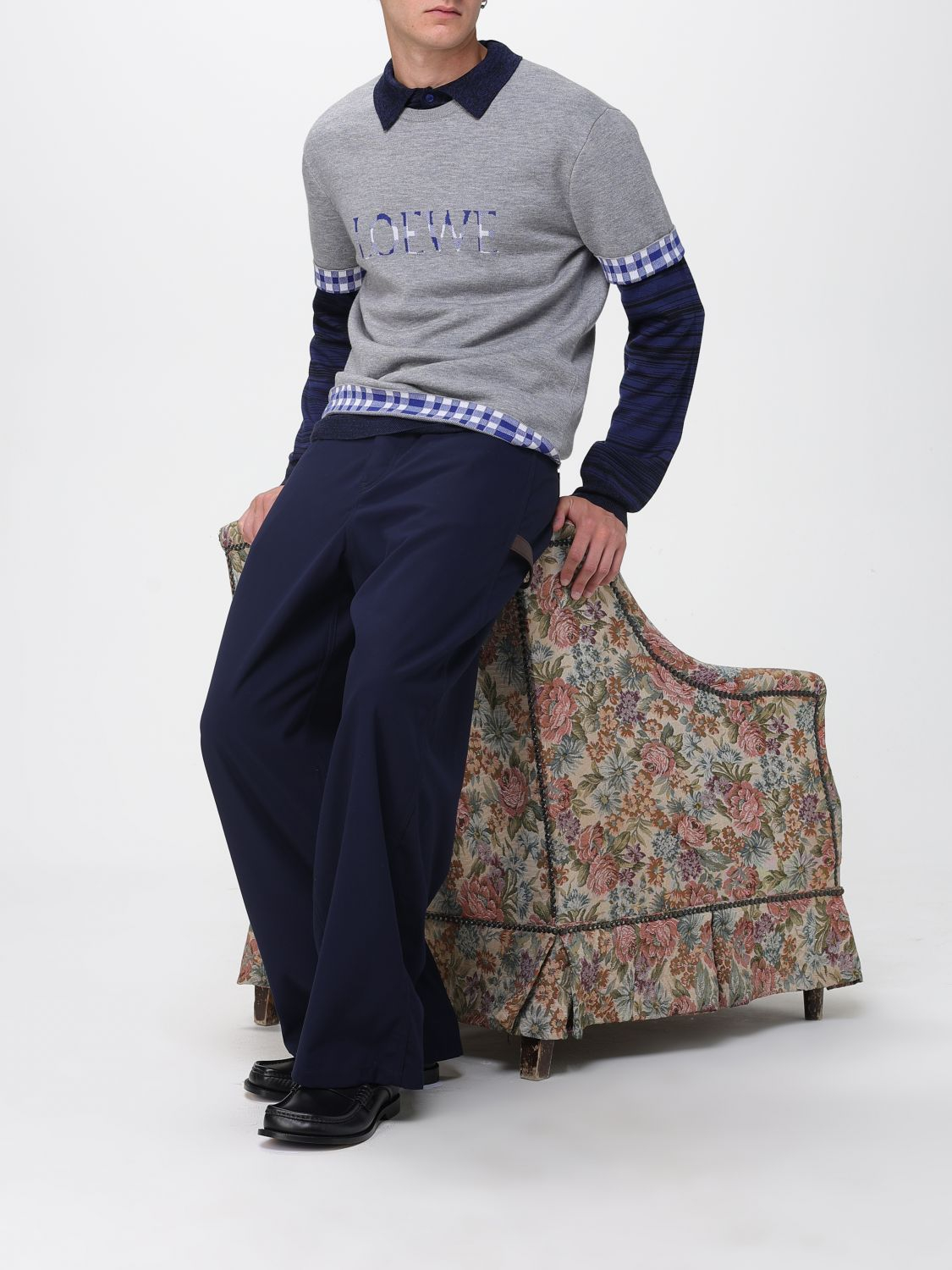[Loewe] T-shirts Long Sleeve FW25 H526Y14KLE 5938