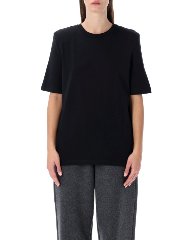 [THE FRANKIE SHOP] T-shirts Short Sleeve SS26 TSFS21180100BLACK