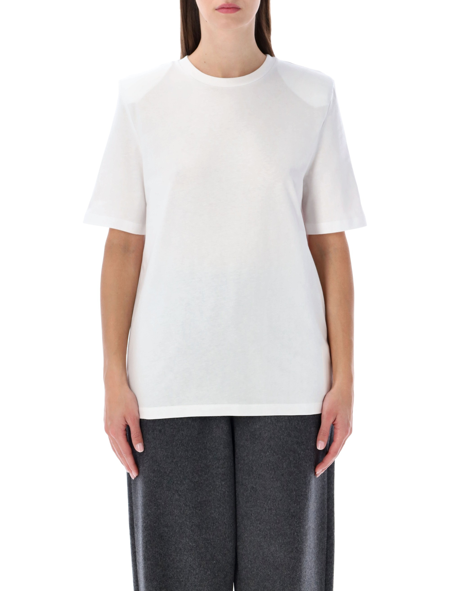 [THE FRANKIE SHOP] T-shirts Short Sleeve SS26 TSFS21180000WHITE