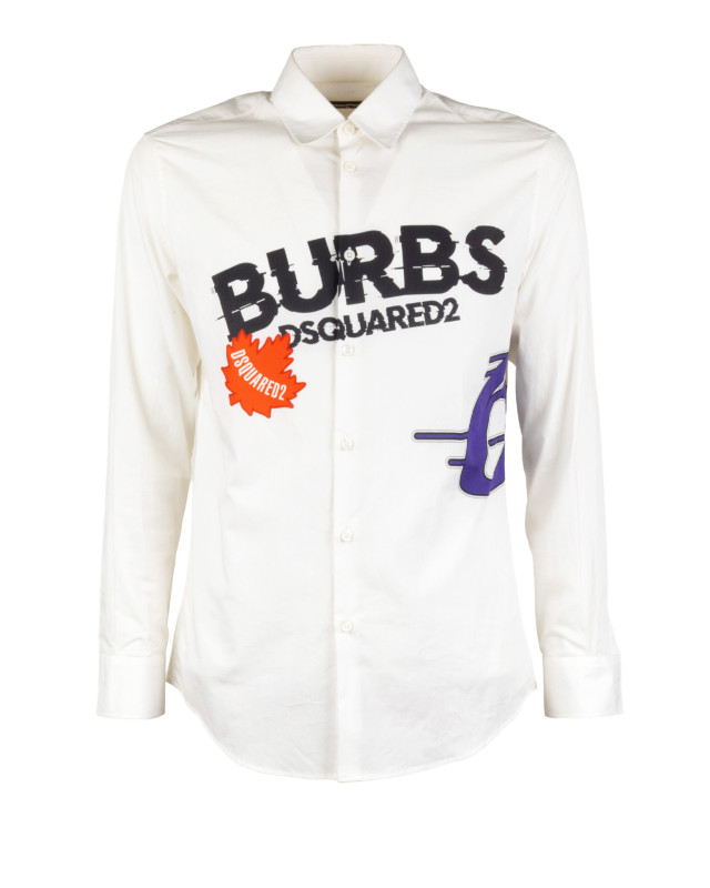 [Dsquared2] Shirts Long Sleeve SS24 S74DM0821D35011001S