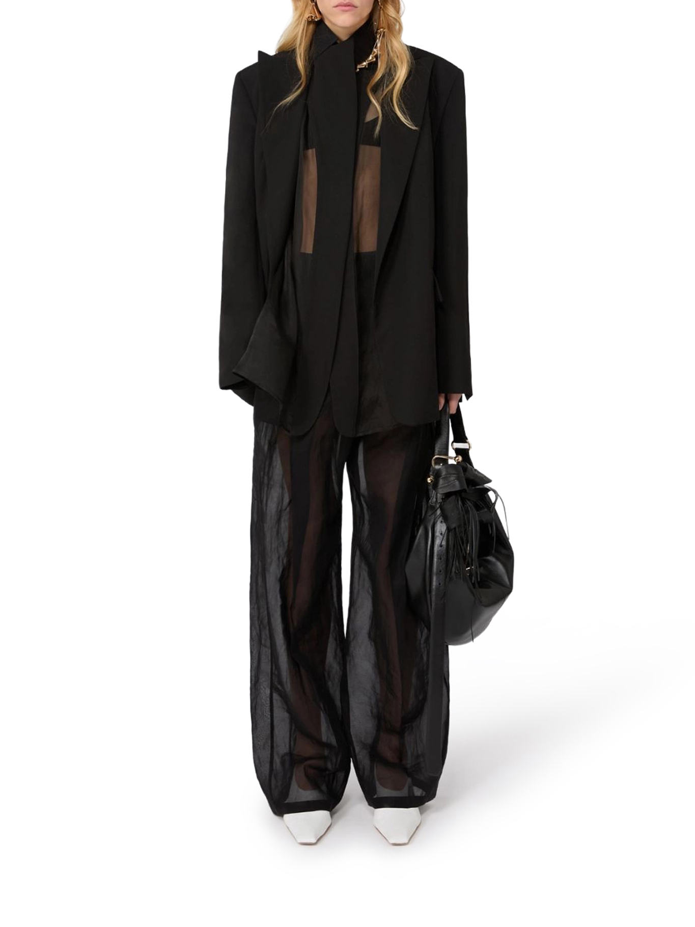[SPORTMAX] Blazer SS26 2612041033600003 BLACK