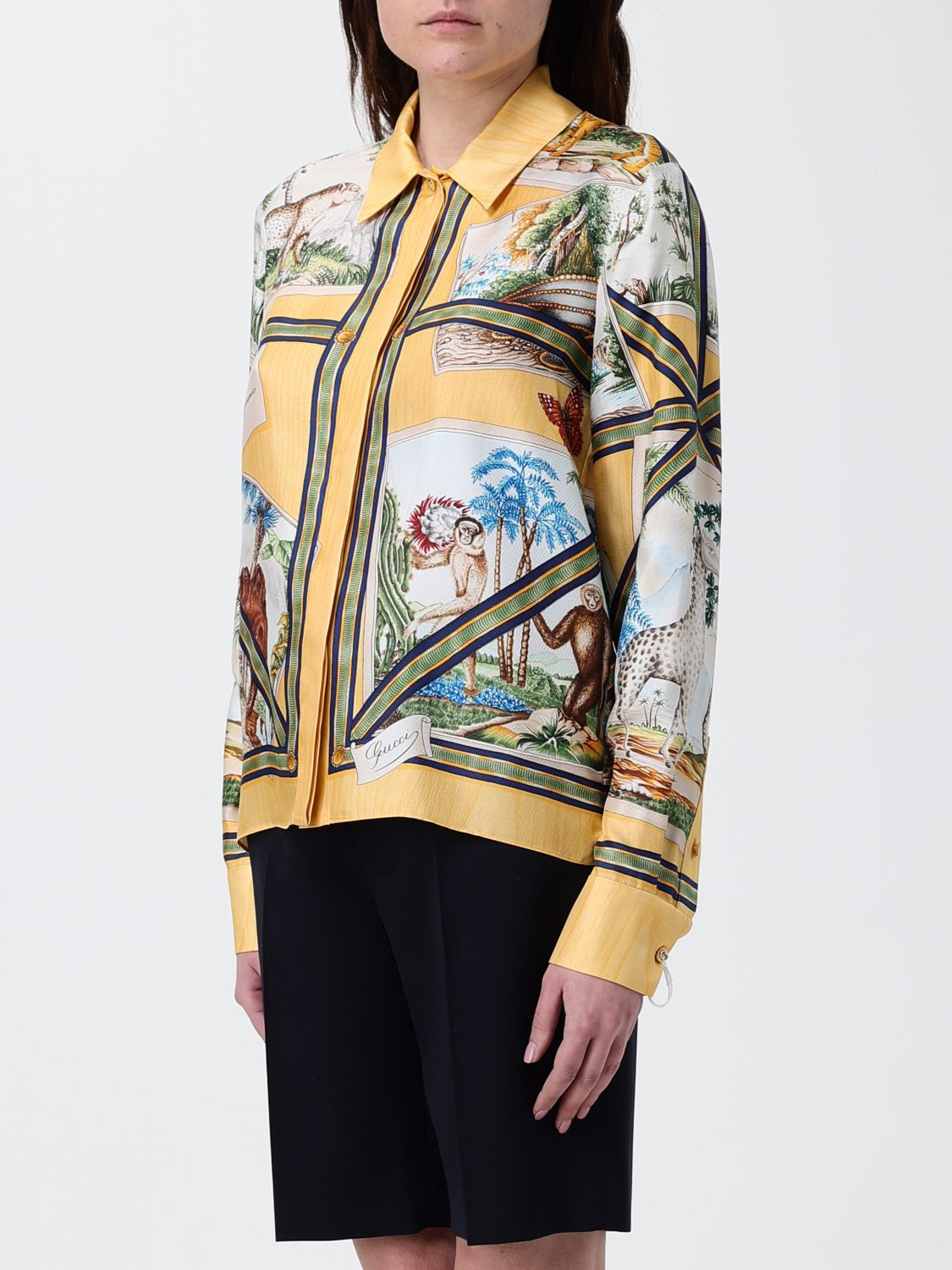 [Gucci] Shirts Long Sleeve SS26 856090ZAUK6 7313