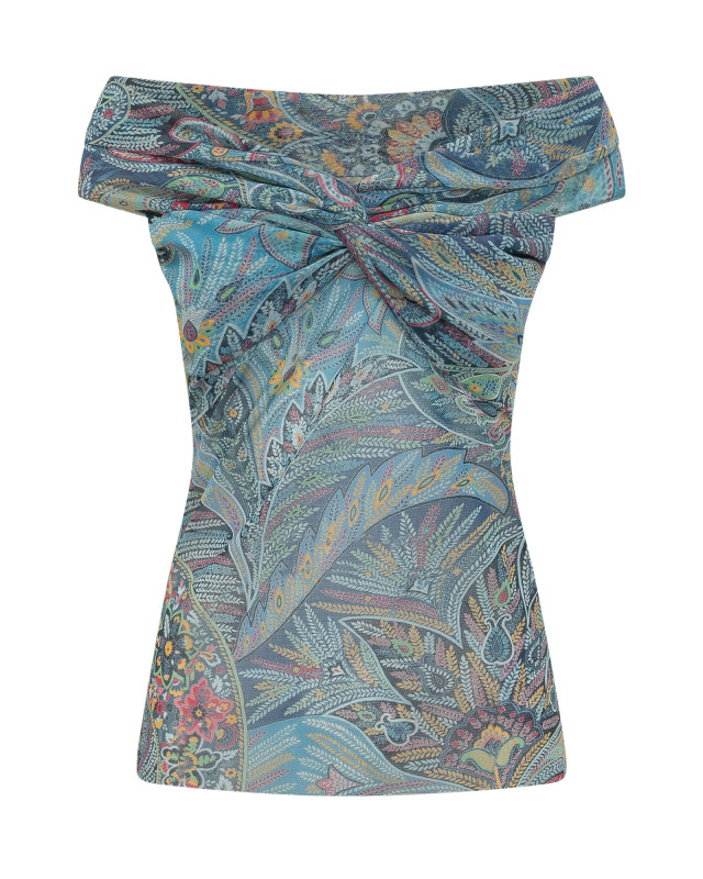 [Etro] T-shirts Sleeveless SS26 WRJA019399IAS72 X0887