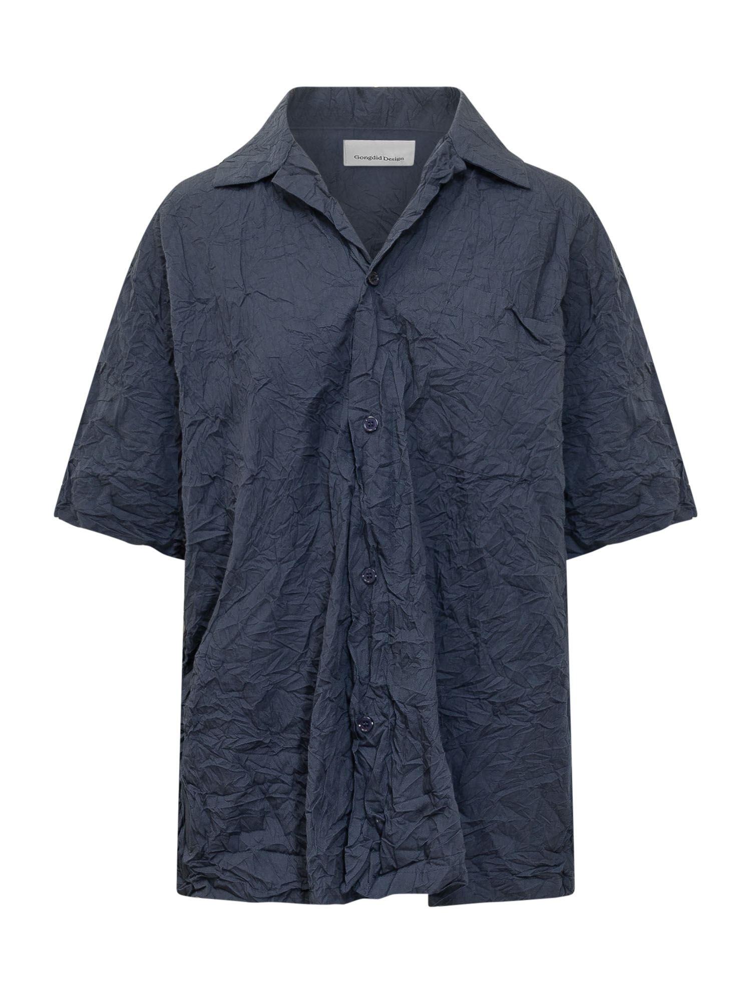 [GONGDID DESIGN] Shirts Short Sleeve SS26 GDM03 NAVY