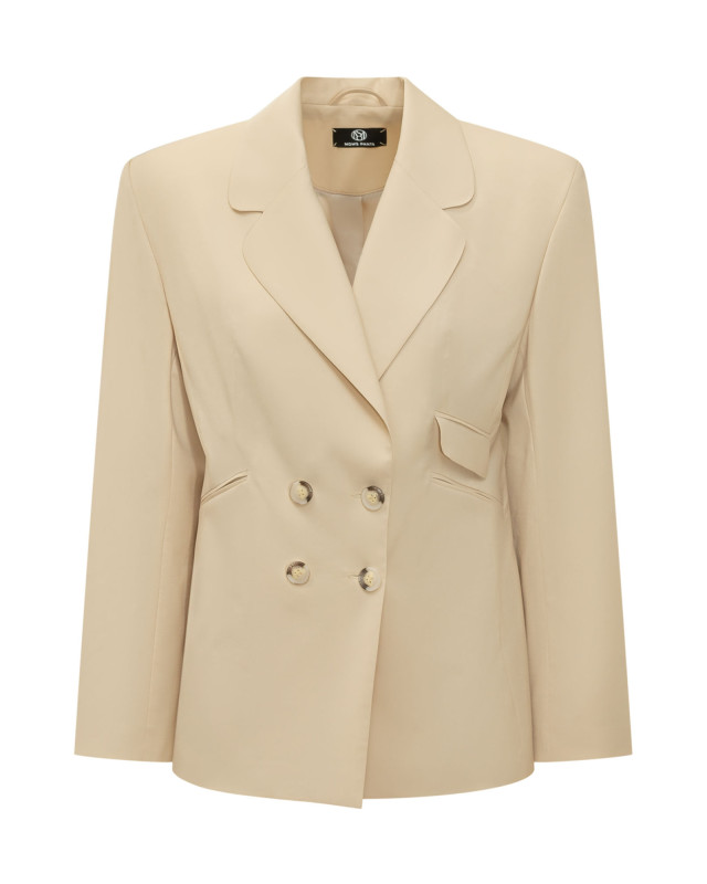 [MOM'S PANTS] Blazer SS26 158 BUTTER