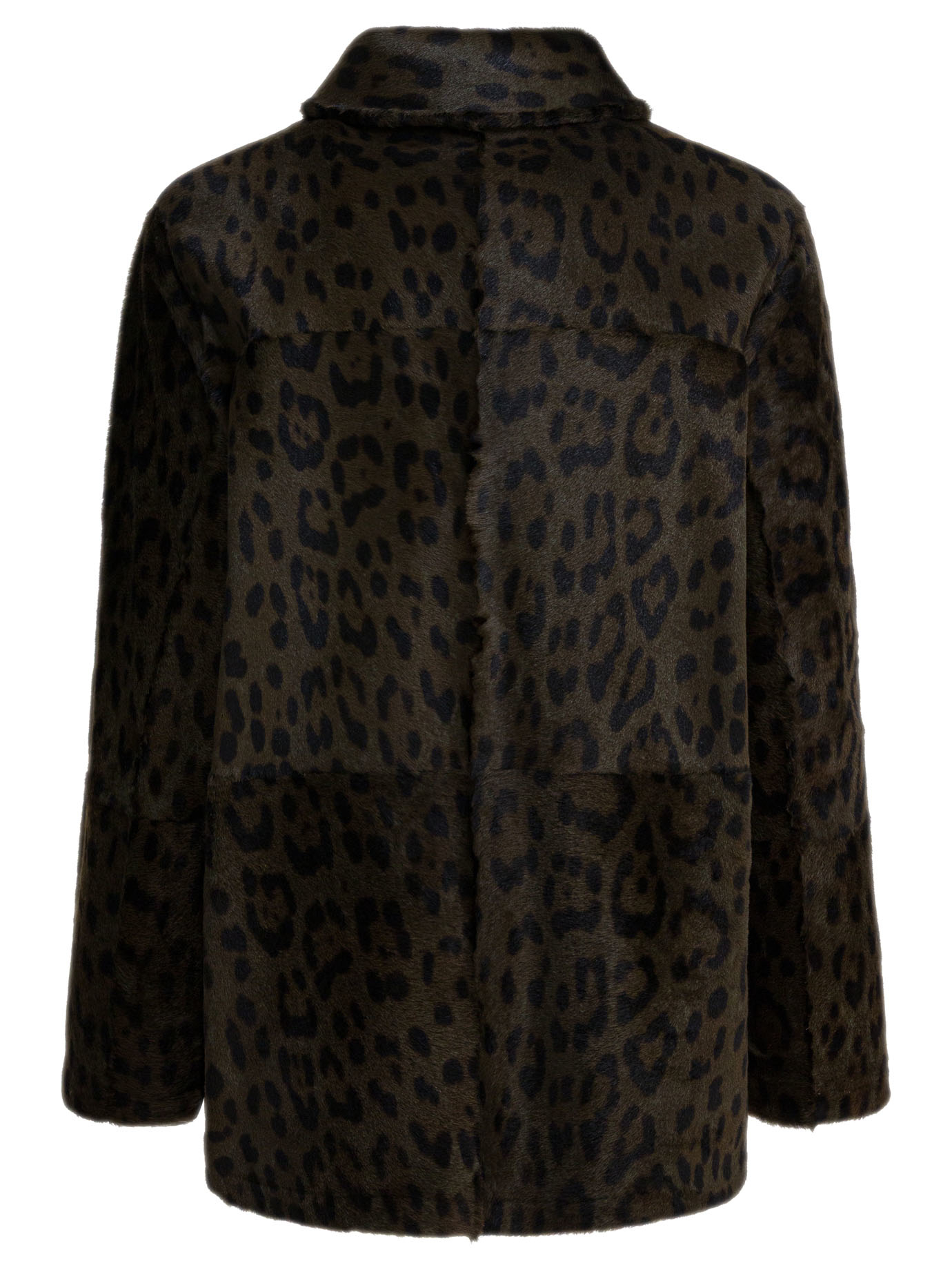 [FURLING BY GIANI] Casual Jacket FW26 PERLAAGNELLO LEOPARDOMILITARE