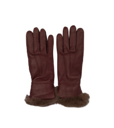 [RESTELLI] Glove FW26 85BORDEAUX