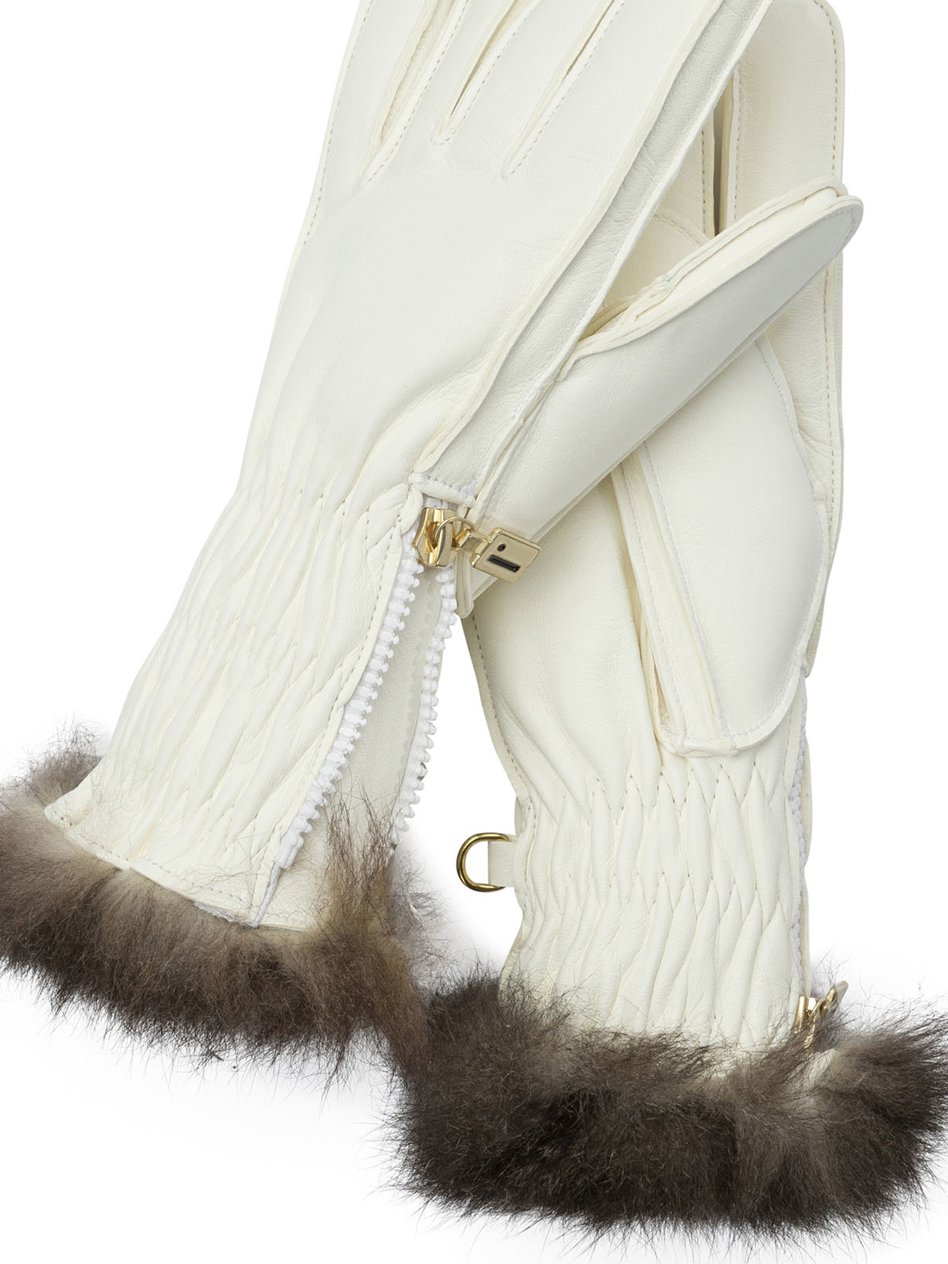 [RESTELLI] Glove FW26 269/NOBIANCO PANNA