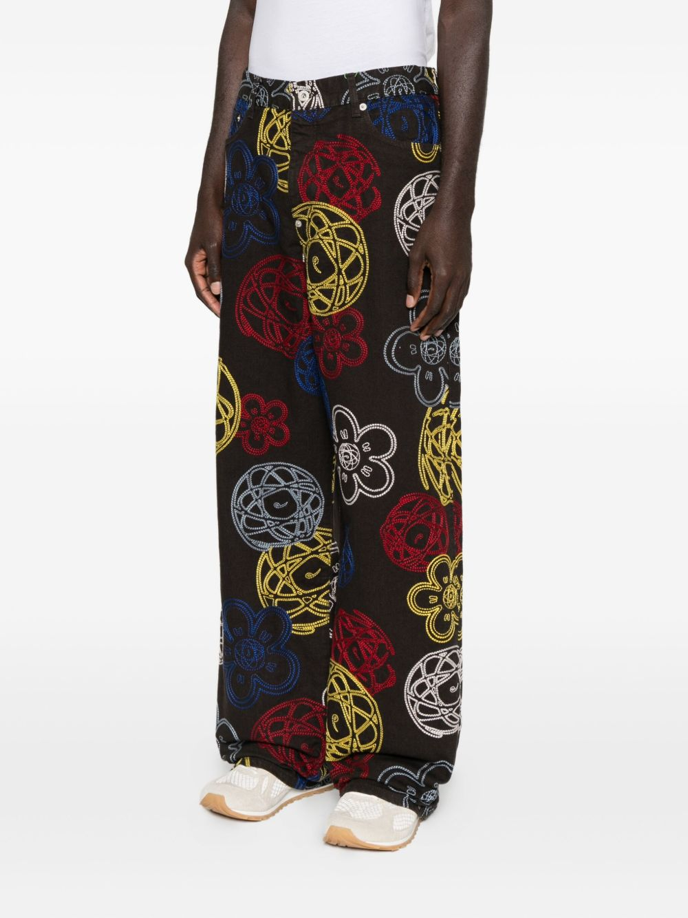 [KENZO X FUTURA] Trousers FW25 FF65PA3839G291