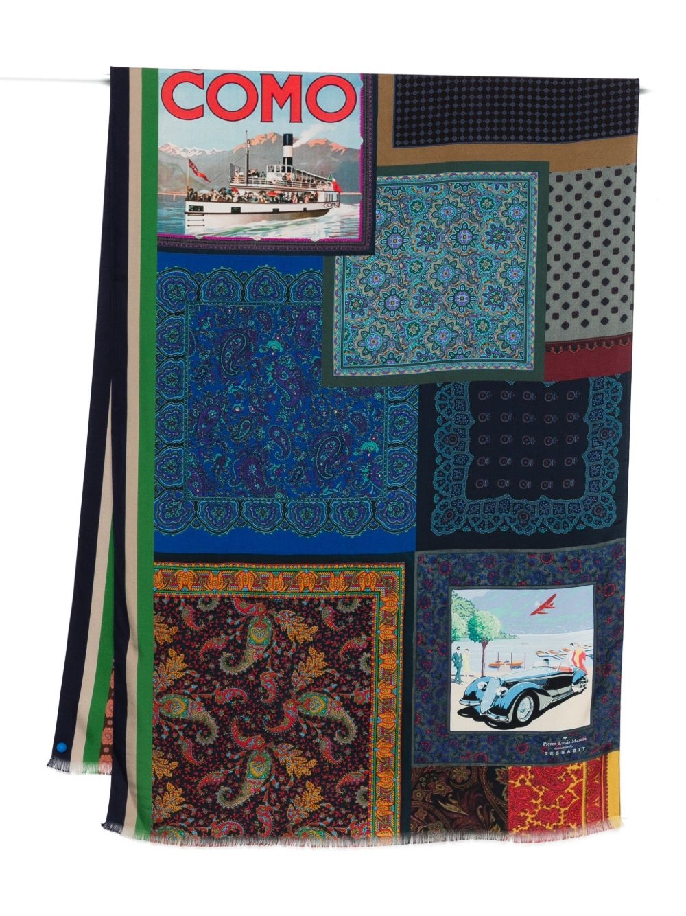 [Pierre Louis Mascia] Scarf FW25 ALOE/SW-065X200A110-1842883