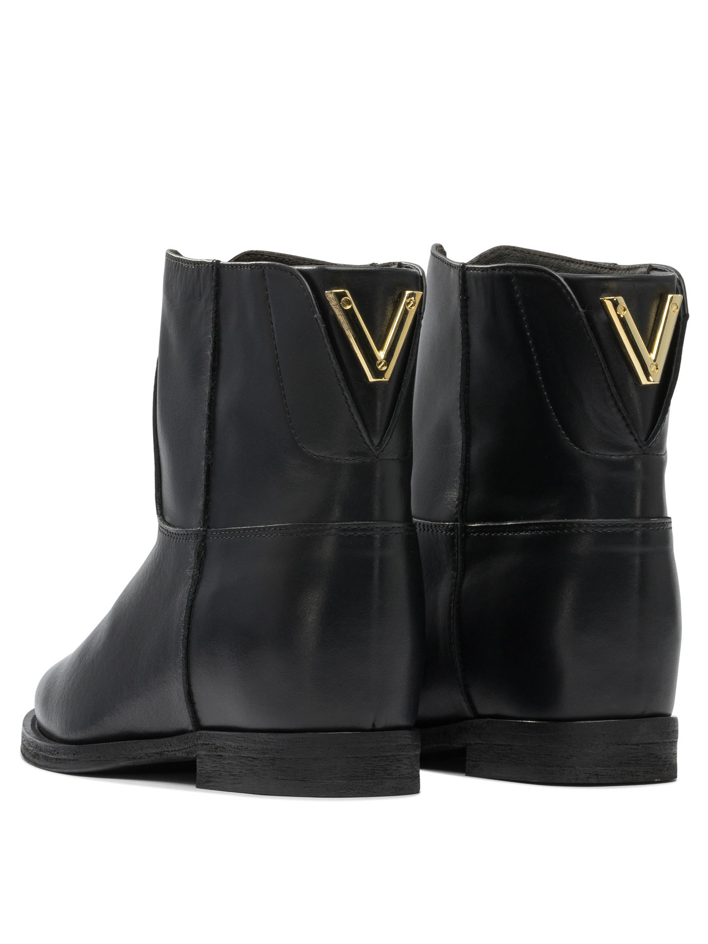 [VIA ROMA 15] Ankle Boots FW26 4470SANTA MONICANERO