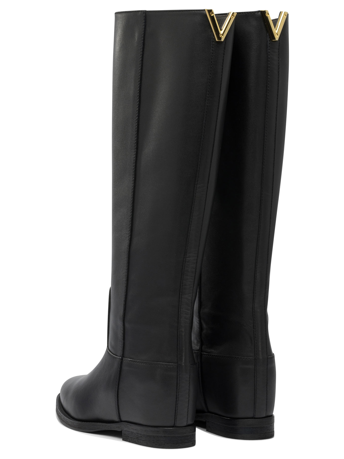 [VIA ROMA 15] Long Boots FW26 4446LUXURYNERO
