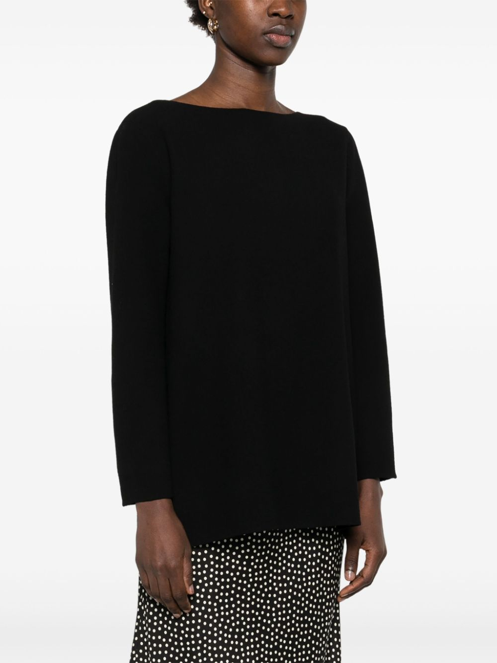 [Gianluca Capannolo] Long sleeve dress FW24 24IT517600VANESSA91BLACK