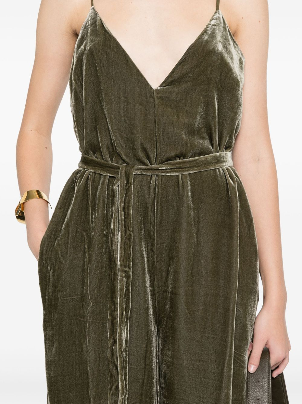 [GOLD HAWK] Jump suit FW24 GH6099MOSSGREEN