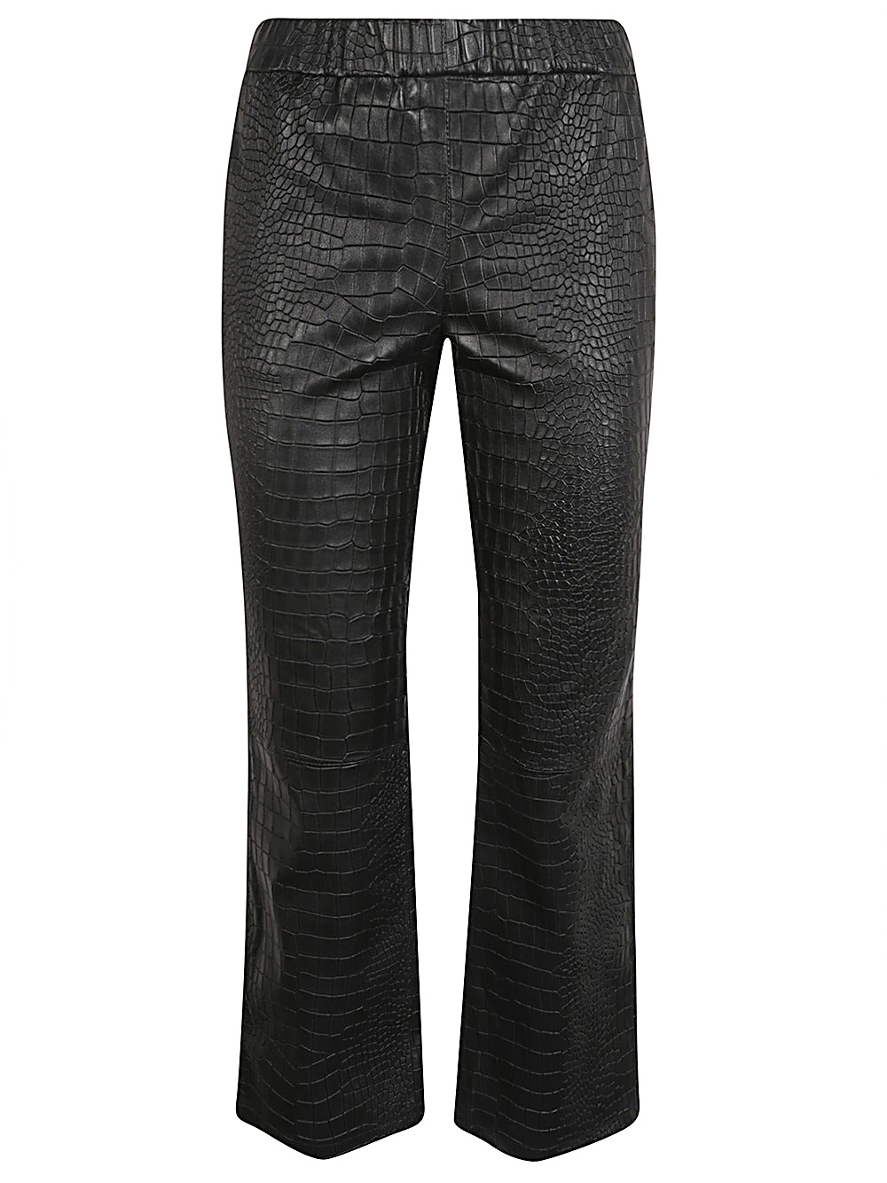 [ENES] Trousers FW24 RELAXBOOTCUTCROCOSTRETCHBLACK