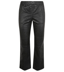 [ENES] Trousers FW24 RELAXBOOTCUTCROCOSTRETCHBLACK