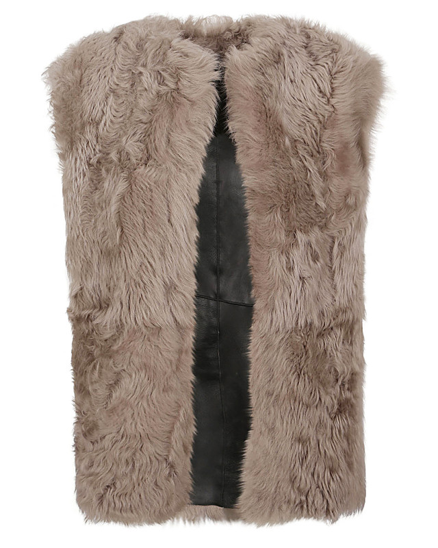 [ENES] Vest FW24 GLORIANADALBLACK/PEARL