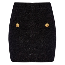 [Balmain] Mini skirt FW24 DF1LB015KG430PA