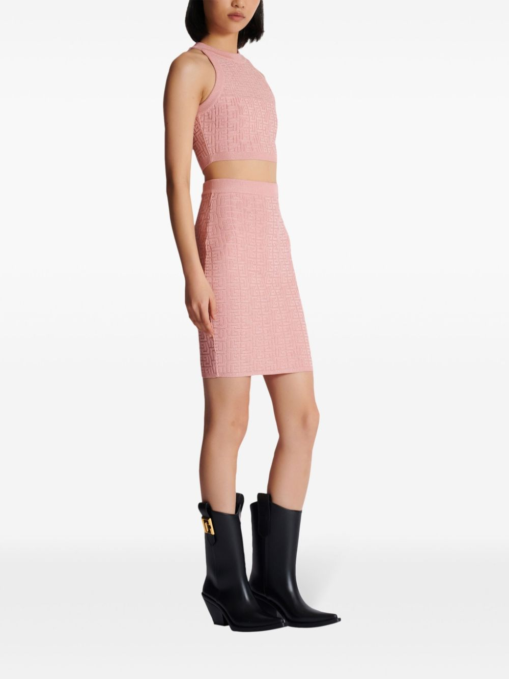 [Balmain] T-shirts Sleeveless FW24 DF1AB026KG96OIW