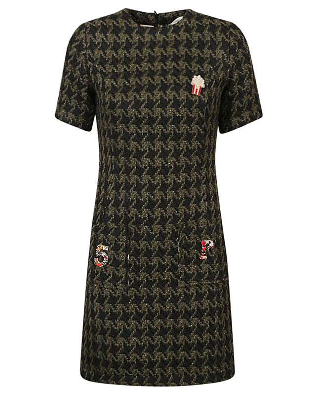 [5progress] Short sleeve dress FW23 10019PDPOLIVE