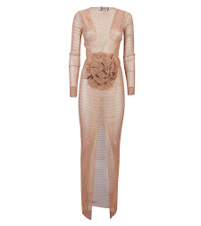 [SANTA BRAND] Long sleeve dress FW23 MAXIDRESSBEIGE