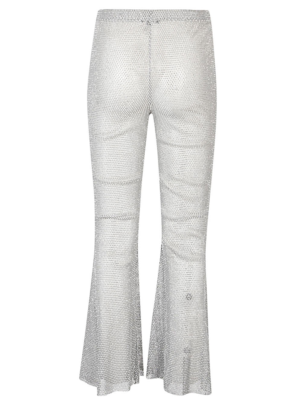 [SANTA BRAND] Trousers FW23 FLAREDPANTSSILVERWHITESTONE