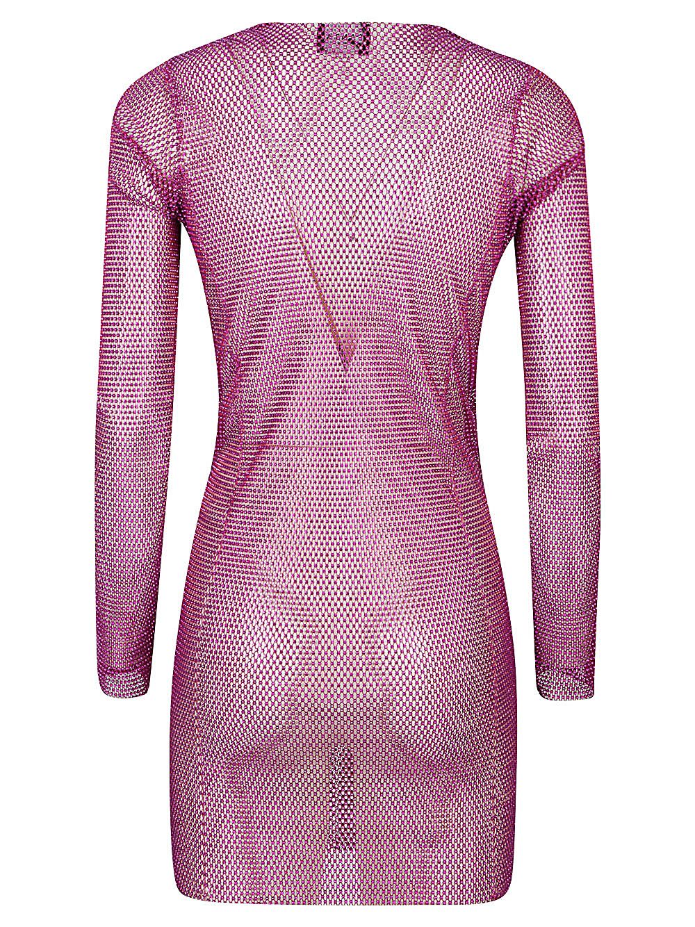 [SANTA BRAND] Long sleeve dress FW23 MINIDRESSFUCHSIA