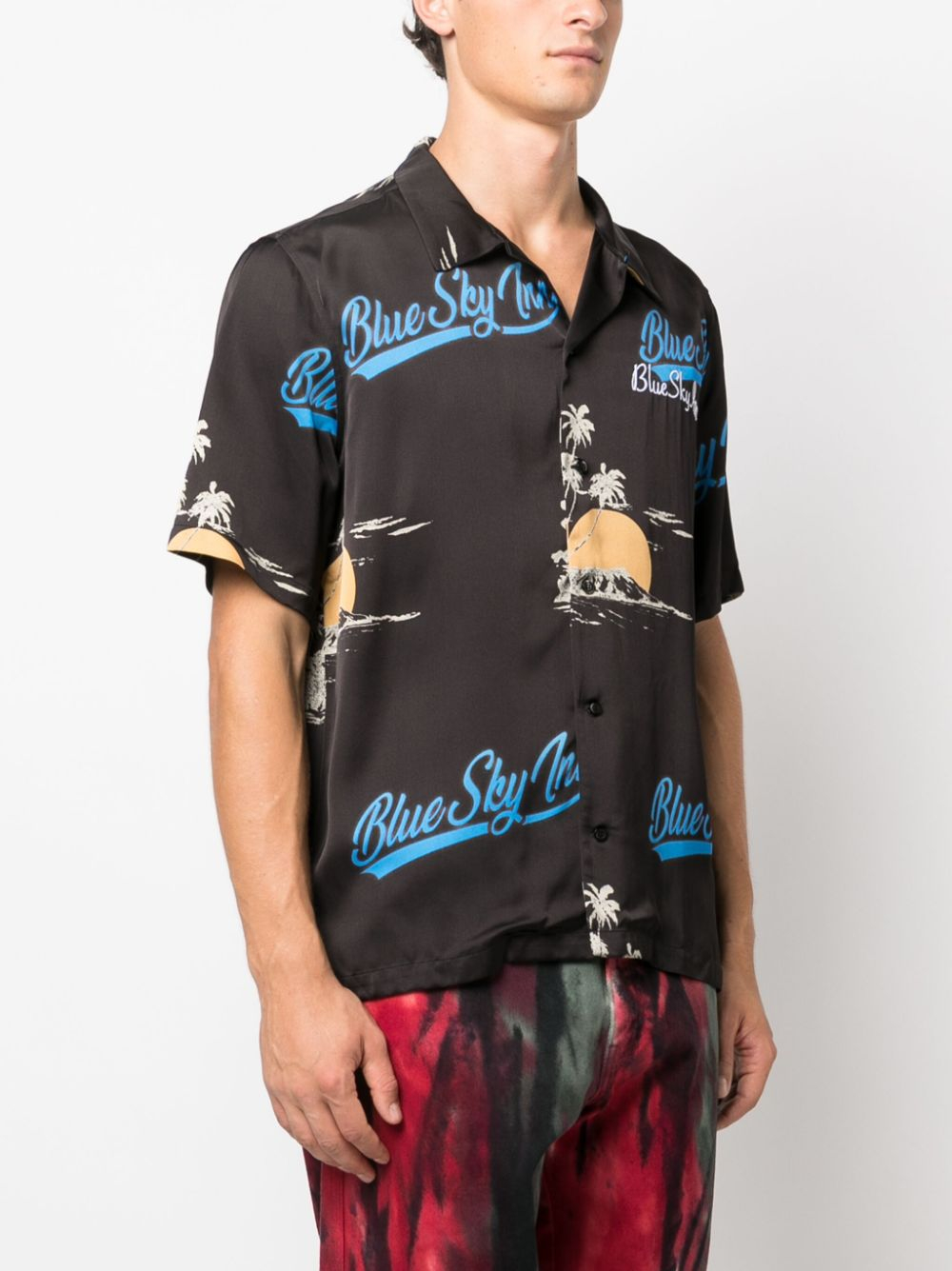 [BLUE SKY INN] Shirts Short Sleeve FW23 BS2303SH047ISLAND
