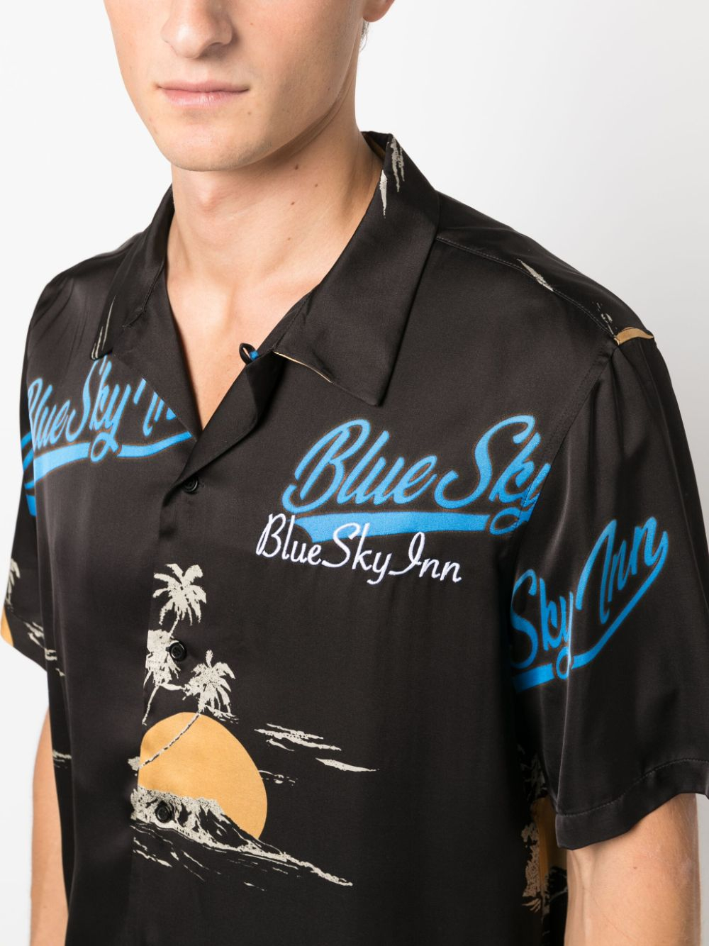 [BLUE SKY INN] Shirts Short Sleeve FW23 BS2303SH047ISLAND
