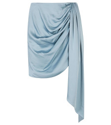 [Jonathan Simkhai] Midi skirt SS23 2233019QCELESTEBLUE