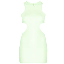 [REINA OLGA] Sleeveless dress SS23 FLIDRESSSOLIDNEONGREEN