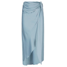 [Jonathan Simkhai] Midi skirt SS23 2233015QCELESTEBLUE
