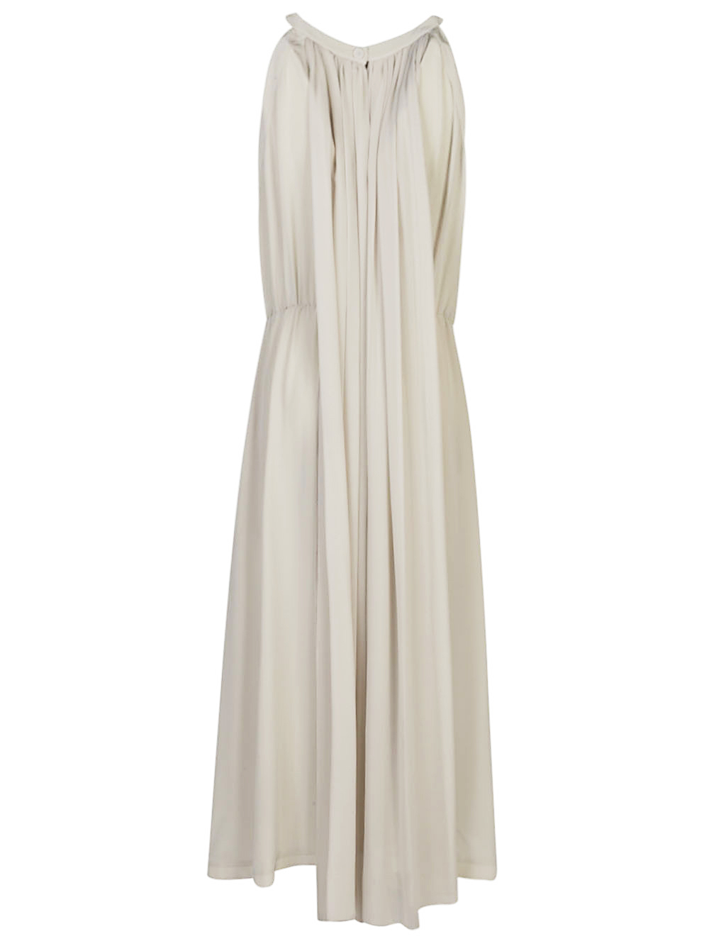 [CRIDA] Sleeveless dress SS23 BEATRICEDESTEMIDIPEARLGREY