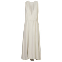 [CRIDA] Sleeveless dress SS23 BEATRICEDESTEMIDIPEARLGREY