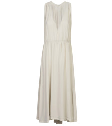 [CRIDA] Sleeveless dress SS23 BEATRICEDESTEMIDIPEARLGREY