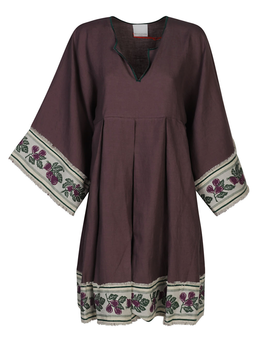 [NINALEUCA] Long sleeve dress SS23 SYLVASHORTPURPLE