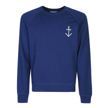 [LA PAZ] Sweatshirt SS23 CUNHALOGOBLUE/ECRU