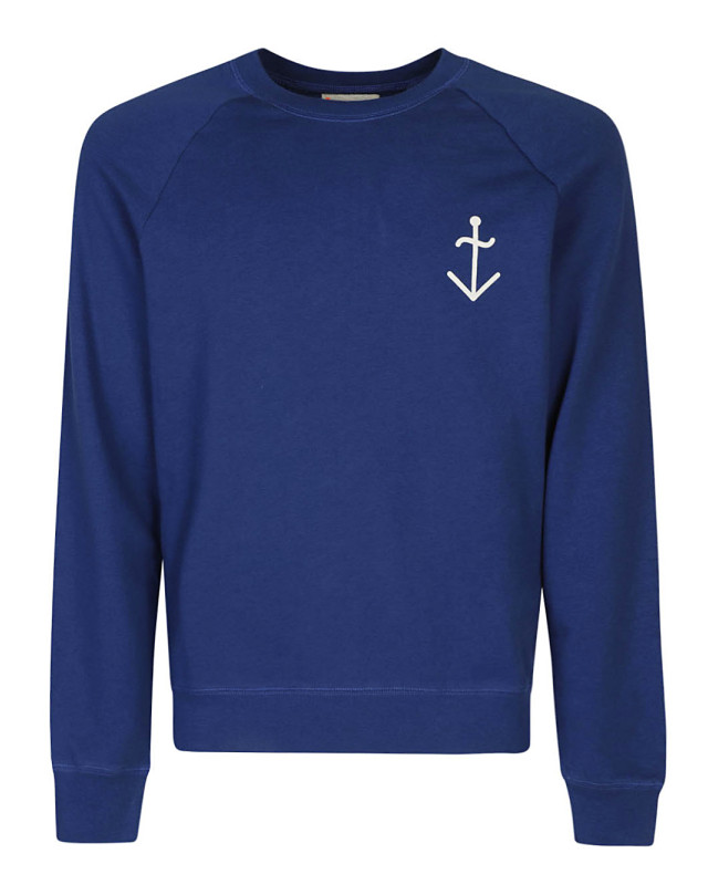 [LA PAZ] Sweatshirt SS23 CUNHALOGOBLUE/ECRU
