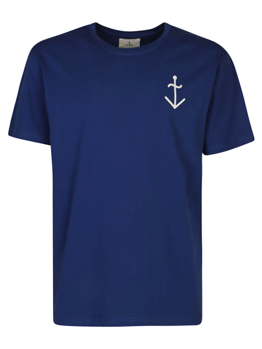 [LA PAZ] T-shirts Short Sleeve SS23 DANTASLOGOBLU/ECRU