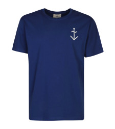 [LA PAZ] T-shirts Short Sleeve SS23 DANTASLOGOBLU/ECRU