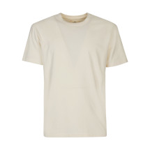 [LA PAZ] T-shirts Short Sleeve SS23 DANTASPRINTECRU/DARKNAVY