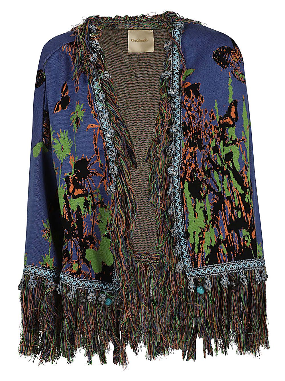 [CLOCLOUDE] Cardigan SS23 CC23034COTONEBLU
