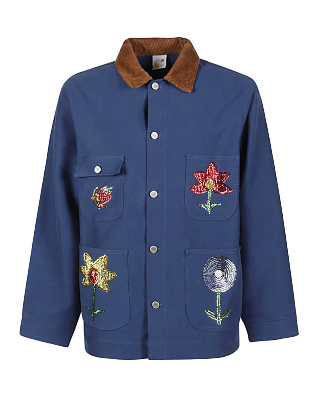 [SKY HIGH FARM WORKWEAR] Casual Jacket SS23 SHF03C001BLUE