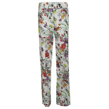 [5progress] Trousers SS23 9020FLORAWHITE