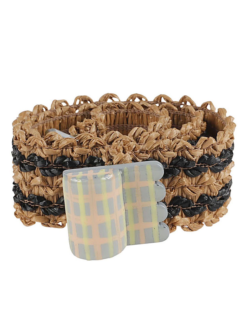[Exquisite J] Belt SS23 CN757BROWNBLACK