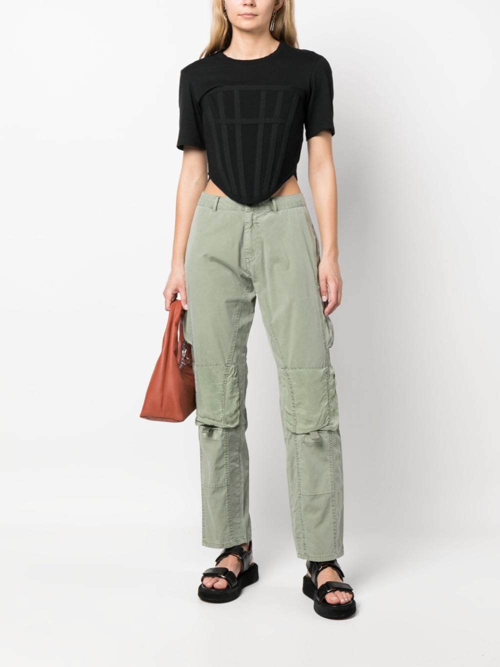 [JOHN ELLIOTT PRE] Trousers SS23 WF143N1353AOLIVE