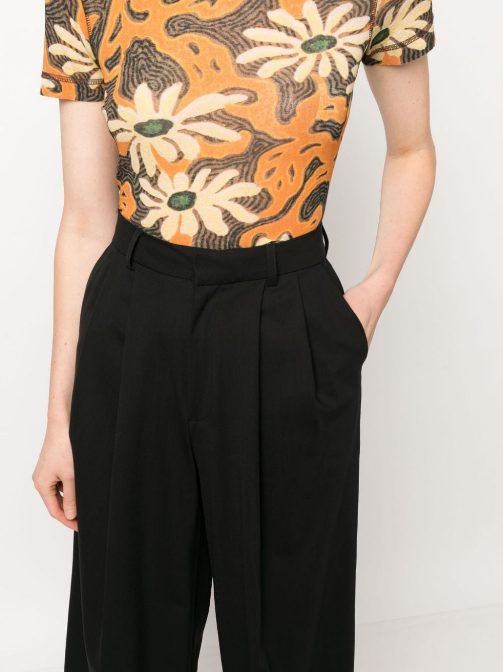 [AZ FACTORY] Trousers SS23 TRO043WO5BLA1