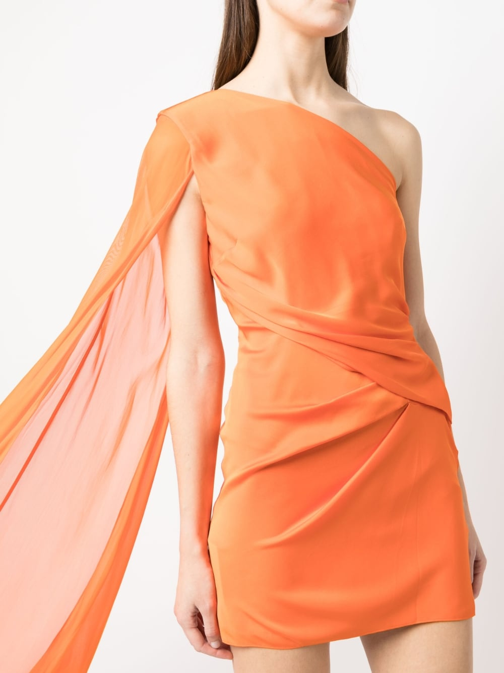 [Roland Mouret] Sleeveless dress SS23 RMSS23017SORANGE