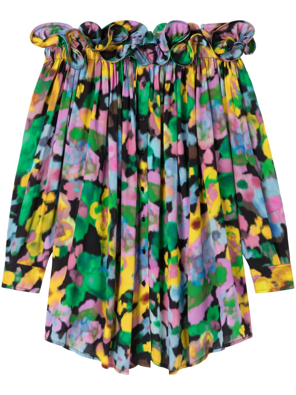 [AZ FACTORY] Long sleeve dress SS23 DRS158CR3FLW1
