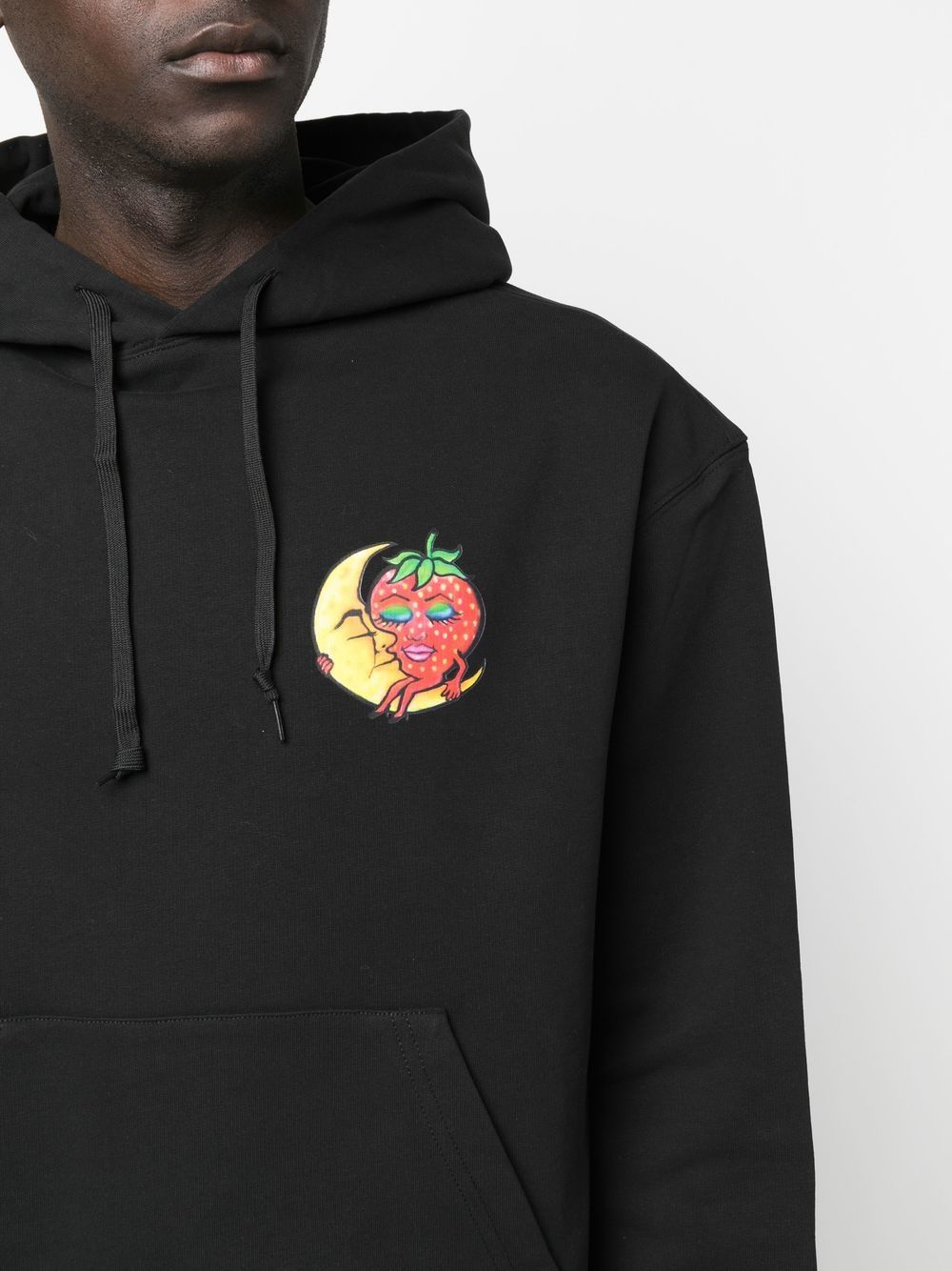 [SKY HIGH FARM WORKWEAR] Hoodie SS23 SHF03T032BLACK